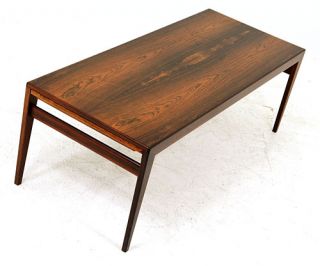 Stunning Danish Modern Rosewood Expandable Coffee Table