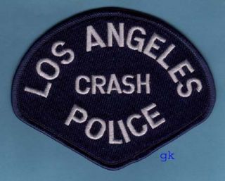 Los Angeles California Crash Police Patch