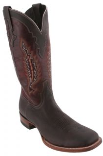 Lucchese Chocolate Oil Shoulder M4047 Cowboy Boots Mens 10.5 D