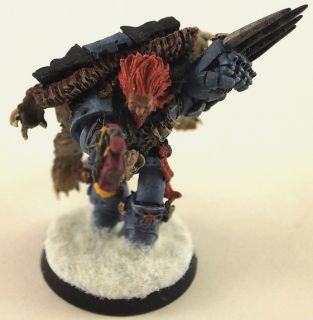 Painted Space Wolves Lukas The Trickster Warhammer 40K