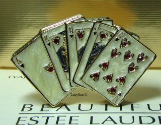 Estee Lauder Lucky Hand Solid Perfume Compact Miboxes