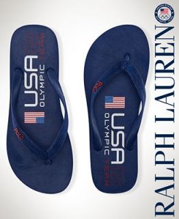 Ralph Lauren Team USA Olympic Flip Flops