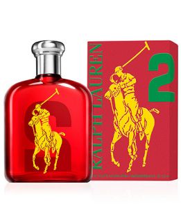 Ralph Lauren Polo Big Pony Red #2 Eau de Toilette, 2.5 oz   Cologne