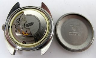 Tissot 1970s Seastar Automatic Steel Date Mens Wristwatch Cal 2481