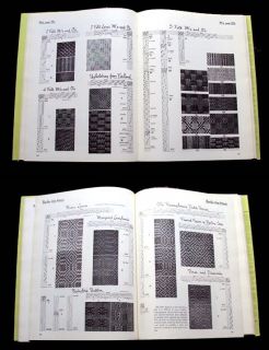 Handweavers Pattern Book Weaving Four Harness Drafts Threading Twill