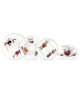 Royal Worcester Dinnerware, Evesham Gold 5 Piece Place Setting