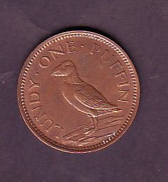 Lundy One Puffin Coin Dated 1929 Great Old Coin
