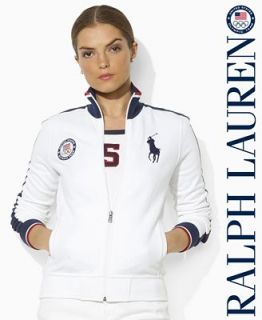 Ralph Lauren Team USA Olympic Full Zip Fleece Jacket