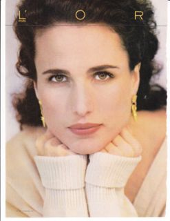 Andie MacDowell Celebrity clippings Lot 1
