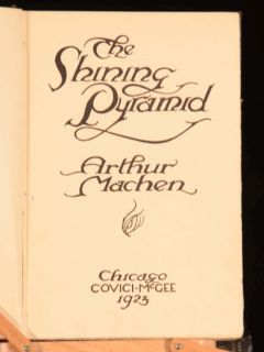 1923 The Shining Pyramid by Arthur Machen Limited Edition Copy and