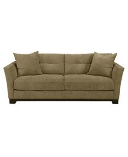 Elliot Fabric Microfiber Sofa, 90W x 37D x 29H