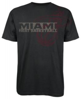Majestic NBA Big and Tall Shirt, Miami Heat Team Color T Shirt   Mens