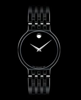 Movado Watch, Mens Swiss Esperanza Black PVD Stainless Steel Bracelet
