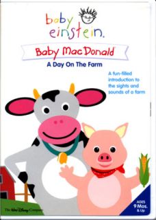 Disney Baby Einstein Baby MacDonald A Day on The Farm DVD 2004