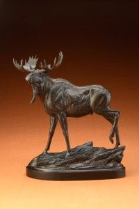 Kent Ullberg Original Sculpture of Moose