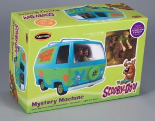 Scooby Doo Mystery Machine Snap Model Kit Glow New