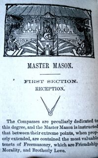 Masonry Freemasonry Monitor Free Mason Masonic Occult Antique