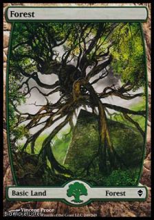 You are bidding on 4x Magic the Gathering   Zendikar   Forest (249