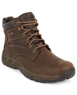 Rockport Boots, Heritage Heights Waterproof Moc Toe Boots   Mens Shoes