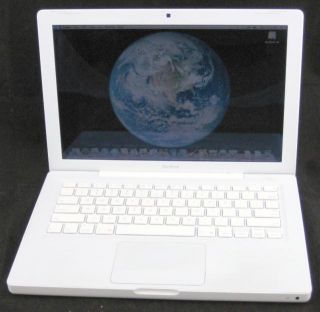 White Apple MacBook A1181 Core 2 Duo 2 1GHz 3GB RAM 120GB HDD Laptop