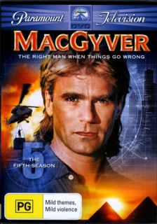 MacGyver Season 5 DVD Region 4