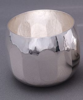 Pure Silver Japanese Sake Cups Set Guinomi Ochoko
