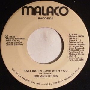 Soul Funk Nolan Struck Falling in Luv Malaco 1050 1978