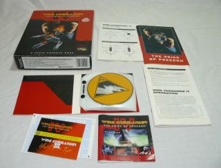 WING COMMANDER IV PRICE OF FREEDOM BOXED PC DOS GAME SCI FI BIG BOX
