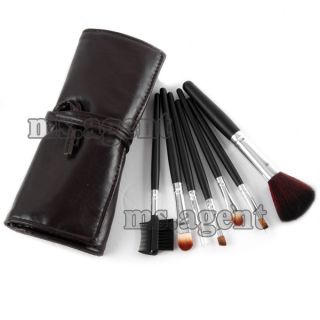 7PCS Makeup Brushes Set + Bag Case W051