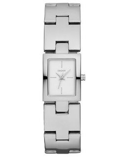 DKNY Watch, Womens Stainless Steel Bracelet 22x12mm NY8285   All