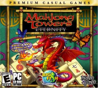 New PC Video Game Mahjong Towers Eternity
