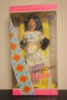 1993 Native American (1st Edition) Dolls of the World Barbie DOTW by