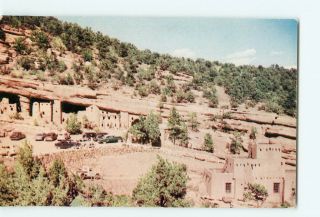 Vintage Postcard Cliff Dwellings Manitou Springs Colorado