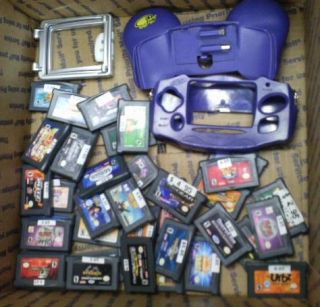Gameboy Advance   Lot of (36) Working Games + (3) Accessories
