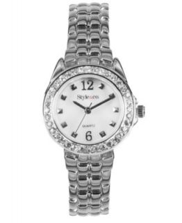 Style&co. Watch, Womens Silver tone Bracelet 25mm SC1334   All