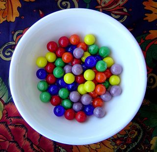 Chinese Checkers Marbles 9 16 New Old Ohio Game Color USA Replacement