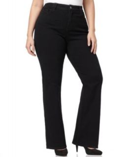 Not Your Daughters Jeans Plus Size Jeans, Barbara Boot Cut Black Wash