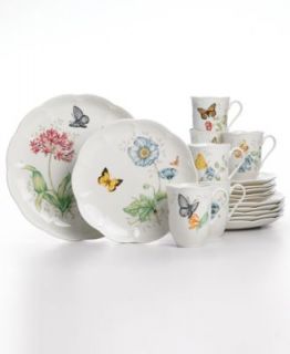 Lenox Dinnerware, Butterfly Meadow Bloom Assorted Bowls, set of 4
