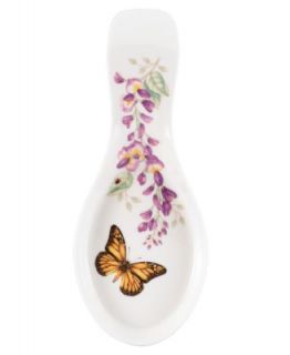 Lenox Dinnerware, Butterfly Meadow Sentiment Spoon Rest   Fine China