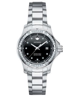 Movado Watch, Womens Swiss Series 800 Stainless Steel Bracelet 29mm
