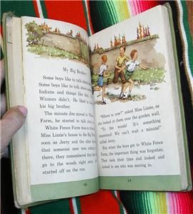 1950s School Book Primer Through The Green Gate 2nd 1st
