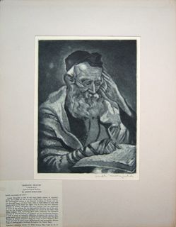 Joseph Margulies Signed C 1944 Etching Listed