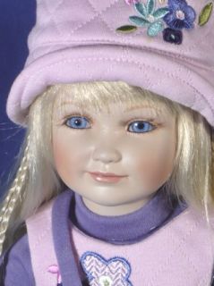 Shelby Sweet 19” Bisque Doll Marie Osmond Dear to My Heart