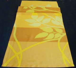 Modern Marimekko Golden Madison Wi Fabric Table Runner Custom Made