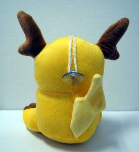 Pokemon Raichu Plush Stuffed Pokedoll 6 Doll Plushie