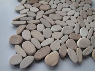 Marble Rock Sliced Pebble Stones Tiles Floor or Wall