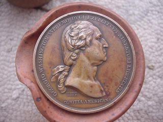 Washington Before Boston Medal, Bronze, believe to date from 1880 to