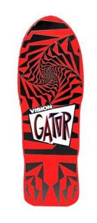 Vision Mark Rogowski Gator 2 Skateboard Red Black