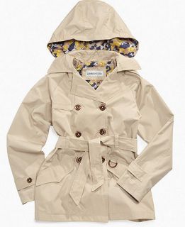 London Fog Kids Jacket, Girls Belted Trench Coat   Kids