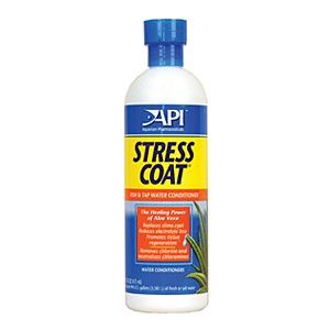 API Stress Coat 16oz treats 3,581 gal protects & heals fish, removes